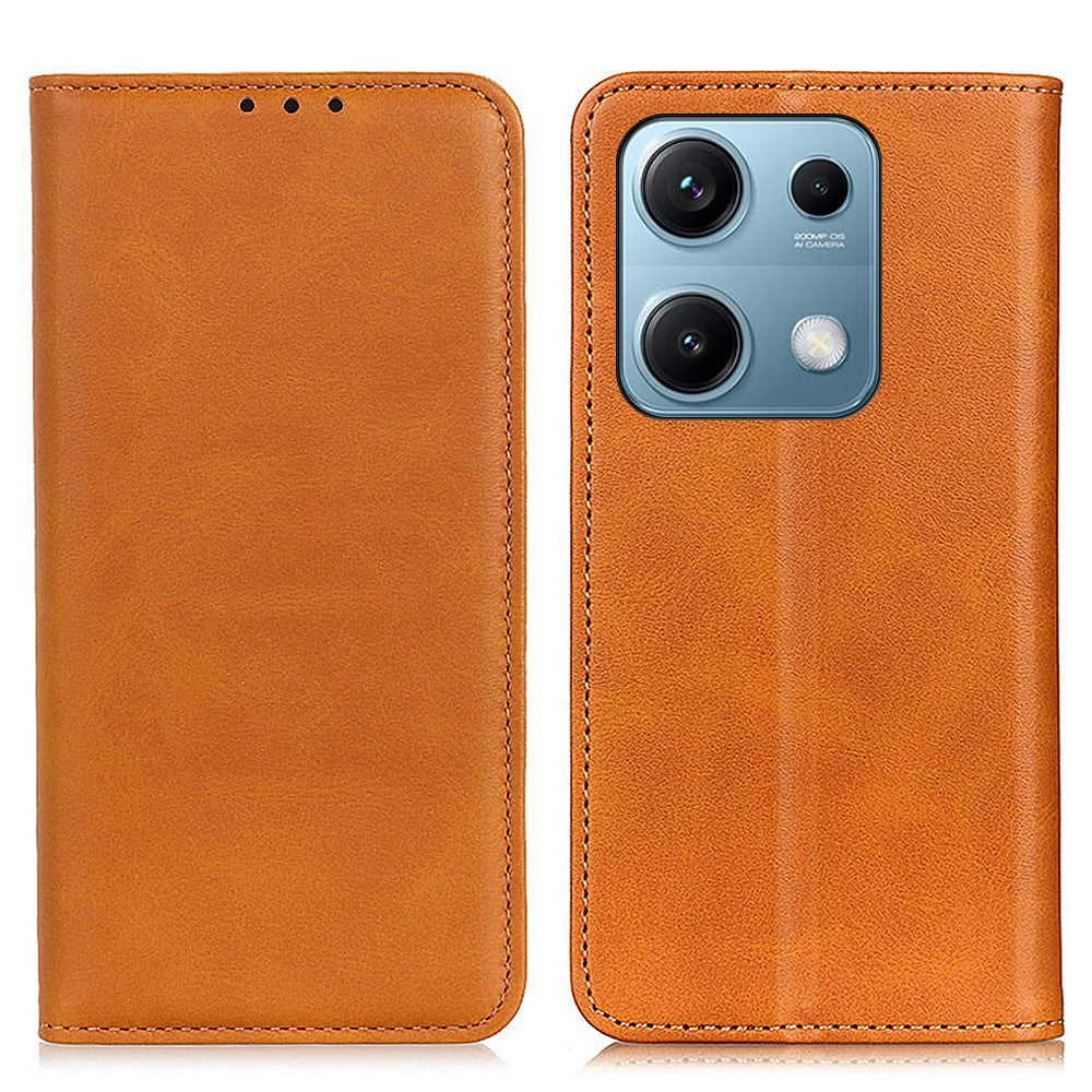 For Xiaomi Redmi Note 14S 4G Case Split Leather Flip Wallet Phone Cover
