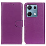For Xiaomi Redmi Note 14S 4G Wallet Case PU Leather Phone Cover Litchi Texture
