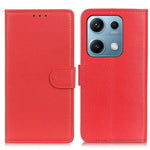 Xiaomi Redmi Note 14S 4G Plånboksfodral PU-läder mobilfodral Litchitextur