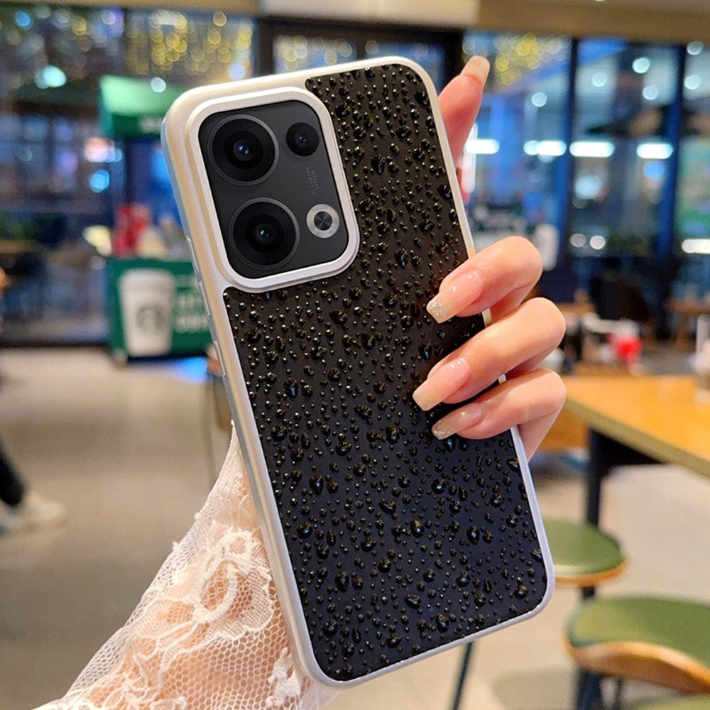 Oppo Reno13 5G (Global) Fodral Kreativt Raindrop mobil Baksida