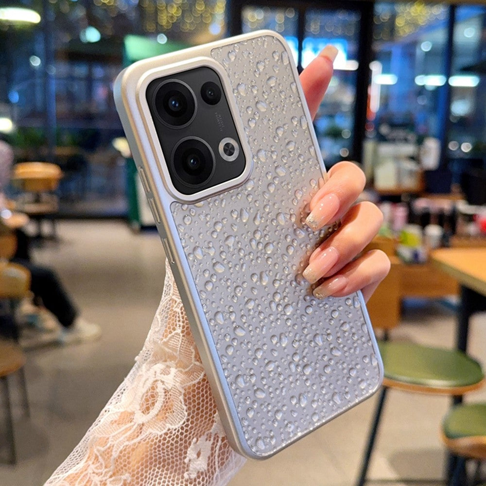 For Oppo Reno13 5G (Global) Case Creative Raindrop Phone Back Cover