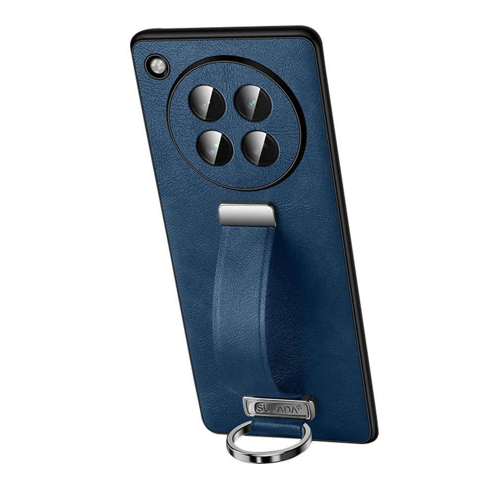 SULADA Fashion Series för Oppo Find X8s 5G-skal med armband, stativ, läderbaksida, mobilskal