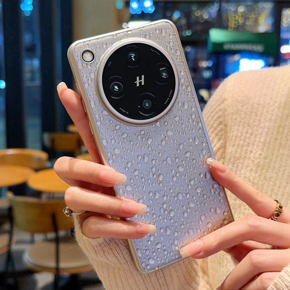 Oppo Find X8 Pro 5G-skal Kreativt regndroppsfodral för mobilen