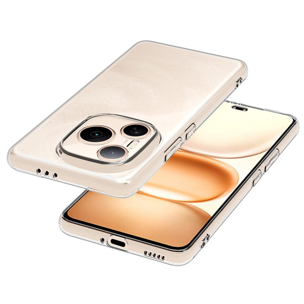 For Honor Power 5G Back Cover Ultra Thin Flexible TPU Clear Phone Case