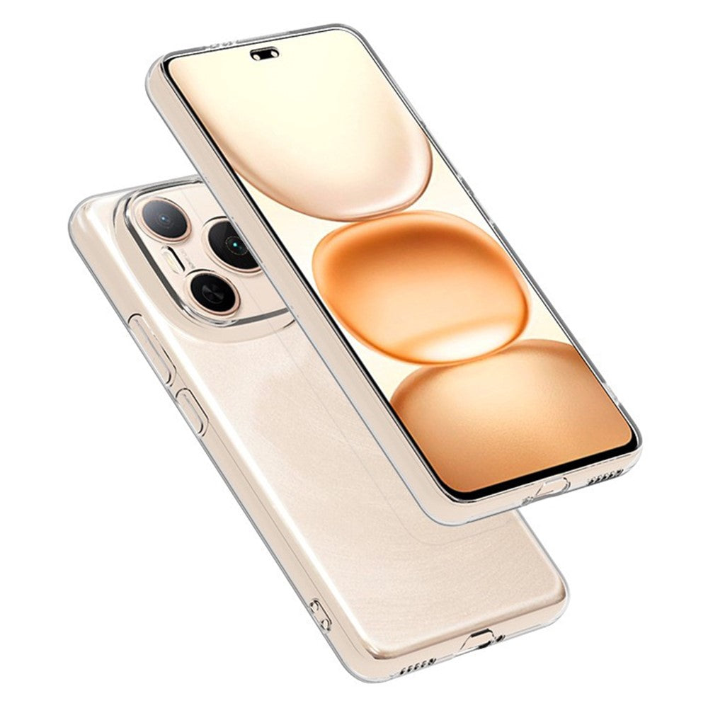 For Honor Power 5G Back Cover Ultra Thin Flexible TPU Clear Phone Case