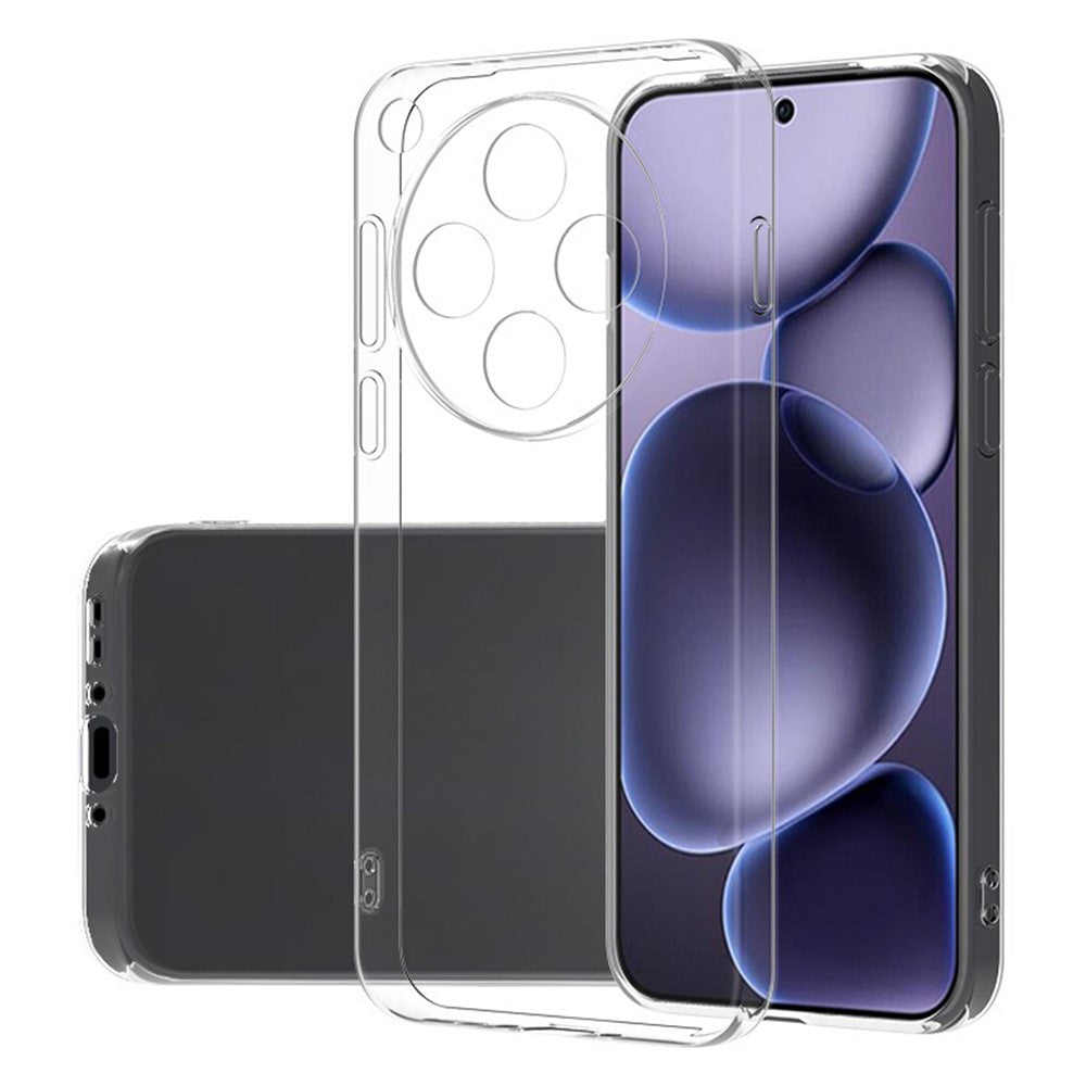 For Oppo Find X8s+ 5G Back Cover Ultra Thin Flexible TPU Clear Phone Case
