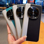 For Honor Magic7 Pro 5G Case Splicing PU Leather + TPU Electroplated Phone Cover