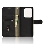 For Xiaomi Redmi Note 14S 4G Leather Case Skin Feel Anti Drop Wallet Flip Phone Cover