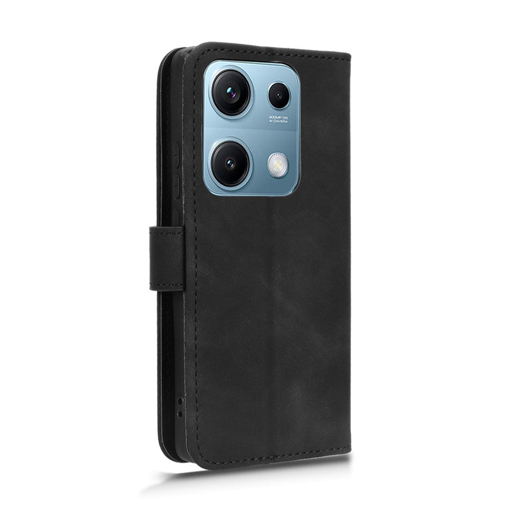 For Xiaomi Redmi Note 14S 4G Leather Case Skin Feel Anti Drop Wallet Flip Phone Cover
