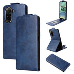 For Xiaomi Redmi A5 NFC (EU) (173.45mm) Stand Case Magnetic Clasp Vertical Flip Leather Phone Cover with Card Holder