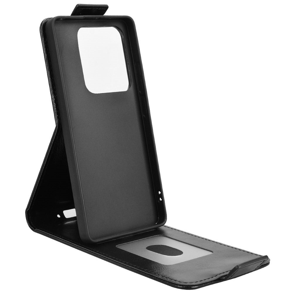 For Xiaomi Redmi Note 14S 4G Stand Case Magnetic Clasp Vertical Flip Leather Phone Cover with Card Holder