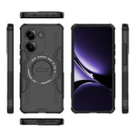 Magnetisk Butterfly Armor-hårdskal med värmeavledning i hålmönster av PC + TPU för Xiaomi Poco X7 Pro 5G / Redmi Turbo 4 5G