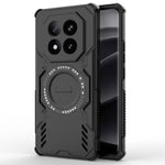 Xiaomi Redmi Note 14 Pro+ 5G magnetisk Butterfly Armor-cover, varmeafledende mobilcover i PC + TPU