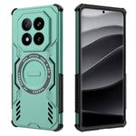 Xiaomi Redmi Note 14 Pro+ 5G magnetisk Butterfly Armor-cover, varmeafledende mobilcover i PC + TPU