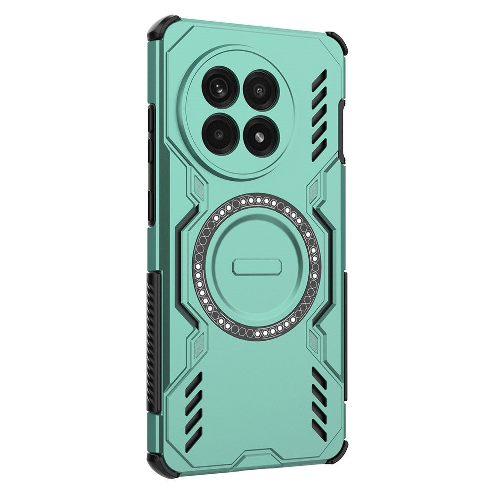 OnePlus 13R 5G-magnetcover Butterfly Armor Hollow, varmeafledende PC + TPU-mobilcover