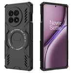 OnePlus 13R 5G-magnetcover Butterfly Armor Hollow, varmeafledende PC + TPU-mobilcover