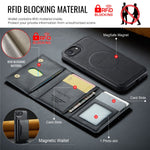 MAGKING K2-serien til iPhone 17e / 16e cover, kompatibel med MagSafe PC + TPU + PU telefoncover