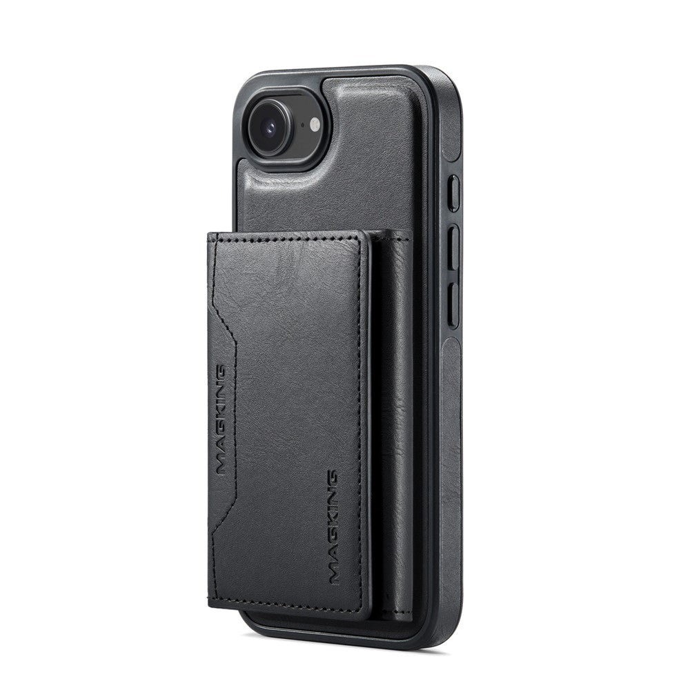 MAGKING K2-serien til iPhone 17e / 16e cover, kompatibel med MagSafe PC + TPU + PU telefoncover