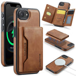 MAGKING K2-serien til iPhone 17e / 16e cover, kompatibel med MagSafe PC + TPU + PU telefoncover