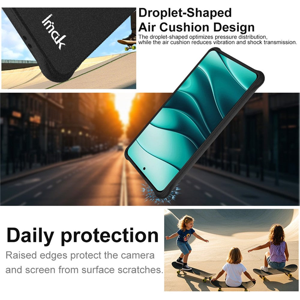 IMAK For Xiaomi Redmi Note 14S 4G Case TPU Phone Cover Airbag Shockproof Protection