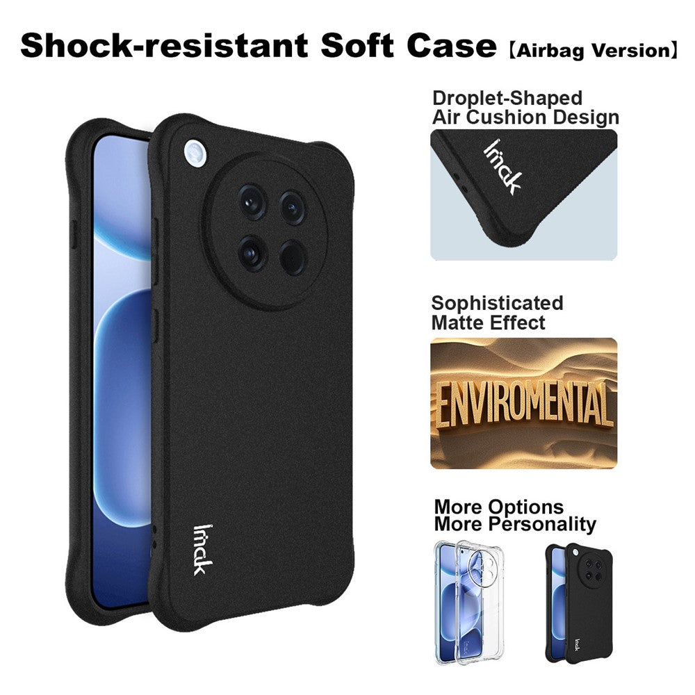 IMAK For Oppo Find X8s 5G Case TPU Phone Cover Airbag Shockproof Protection