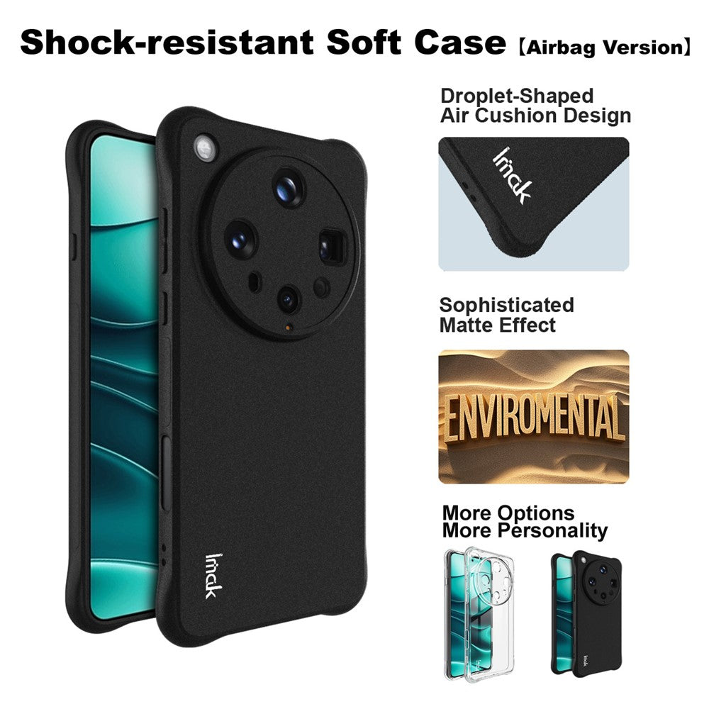 IMAK For Oppo Find X8 Ultra 5G Case TPU Phone Cover Airbag Shockproof Protection