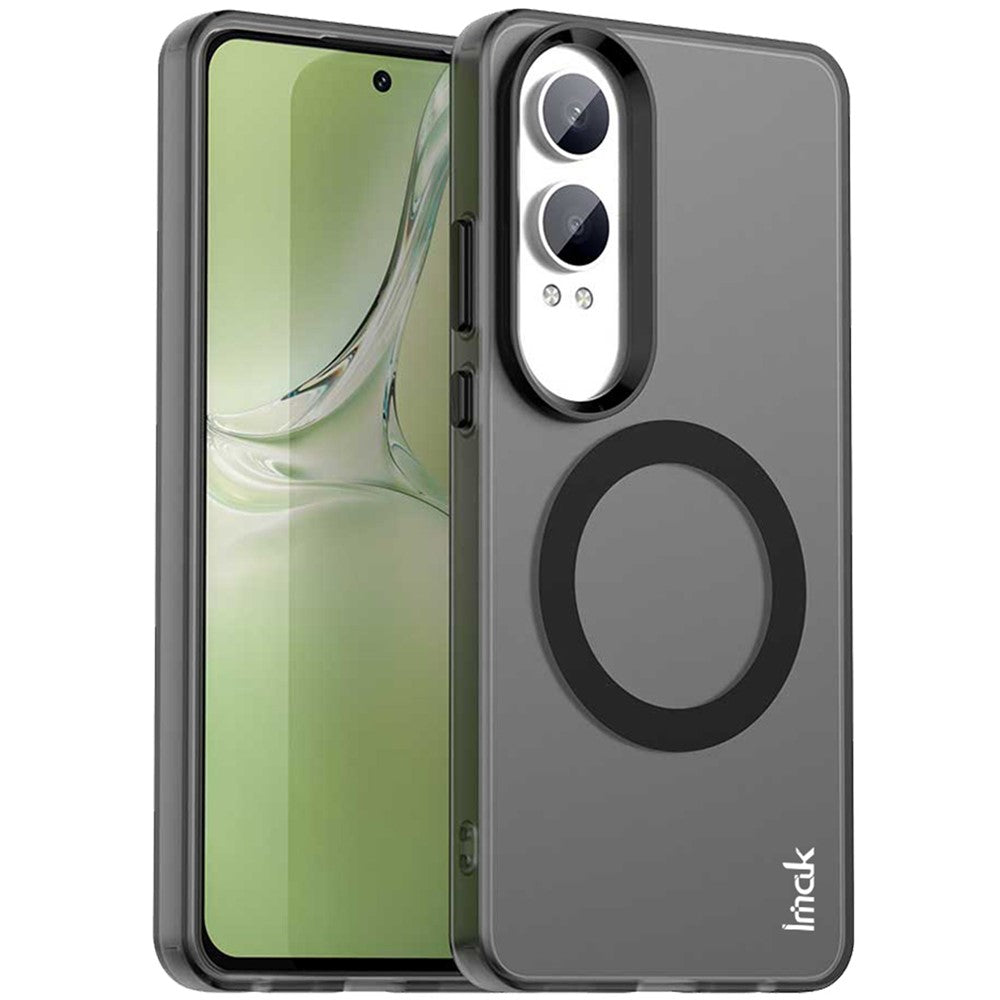 IMAK För OnePlus Nord CE4 Lite 5G / Oppo K12x 5G (Kina) Magnetiskt Skal PC + TPU Skyddande Baksida mobilfodral