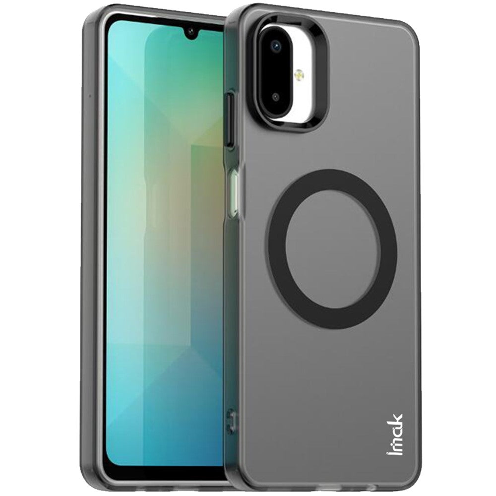 IMAK til Samsung Galaxy F06 5G / M06 5G Magnetisk Etui PC + TPU Beskyttende Telefonbagcover