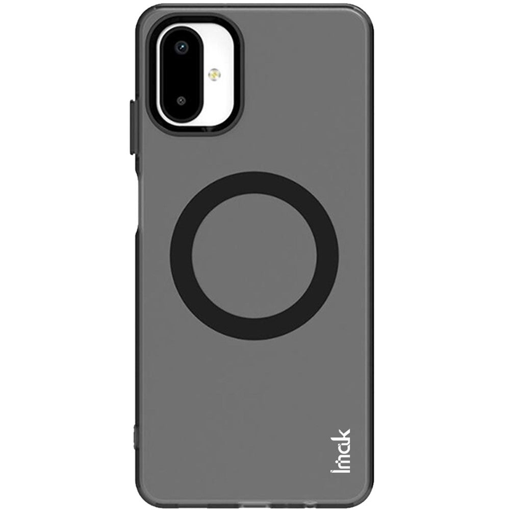 IMAK til Samsung Galaxy F06 5G / M06 5G Magnetisk Etui PC + TPU Beskyttende Telefonbagcover