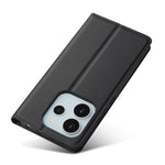 LC.IMEEKE L1 Series for Xiaomi Redmi Note 14 4G (164.84mm) Case PU Leather Wallet Stand Protective Phone Cover