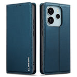 LC.IMEEKE L1 Series for Xiaomi Redmi Note 14 4G (164.84mm) Case PU Leather Wallet Stand Protective Phone Cover