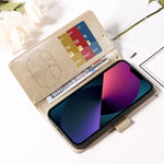 For Samsung Galaxy A25e Leather Case Butterfly Floral Imprint Wallet Stand Cover