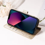 For Samsung Galaxy A25e Leather Case Butterfly Floral Imprint Wallet Stand Cover