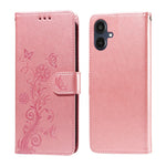For Samsung Galaxy A25e Leather Case Butterfly Floral Imprint Wallet Stand Cover
