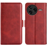 For Xiaomi Redmi K80 Pro 5G Case Calf Texture Leather Wallet Phone Cover
