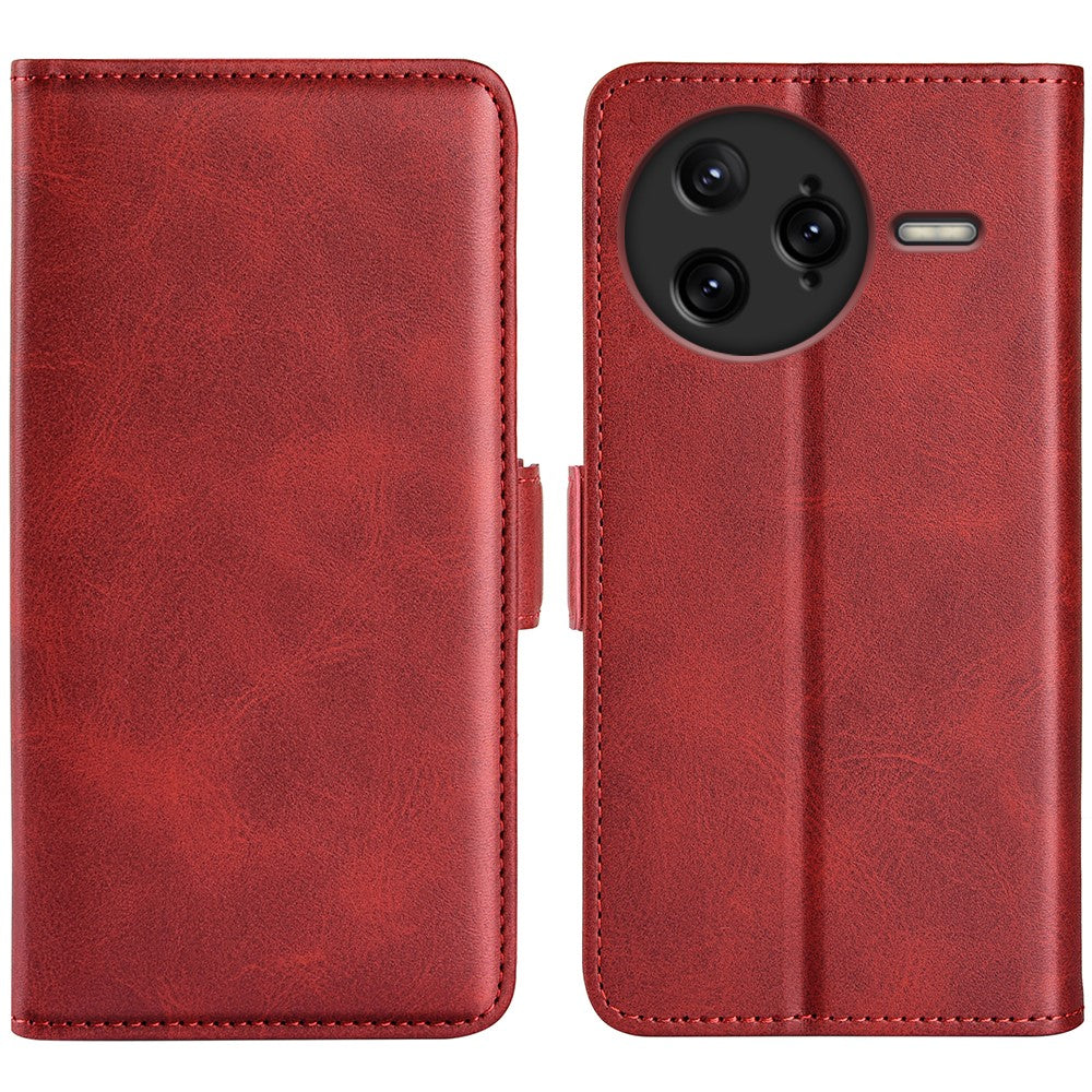 For Xiaomi Redmi K80 Pro 5G Case Calf Texture Leather Wallet Phone Cover