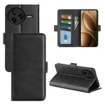 For Xiaomi Redmi K80 Pro 5G Case Calf Texture Leather Wallet Phone Cover