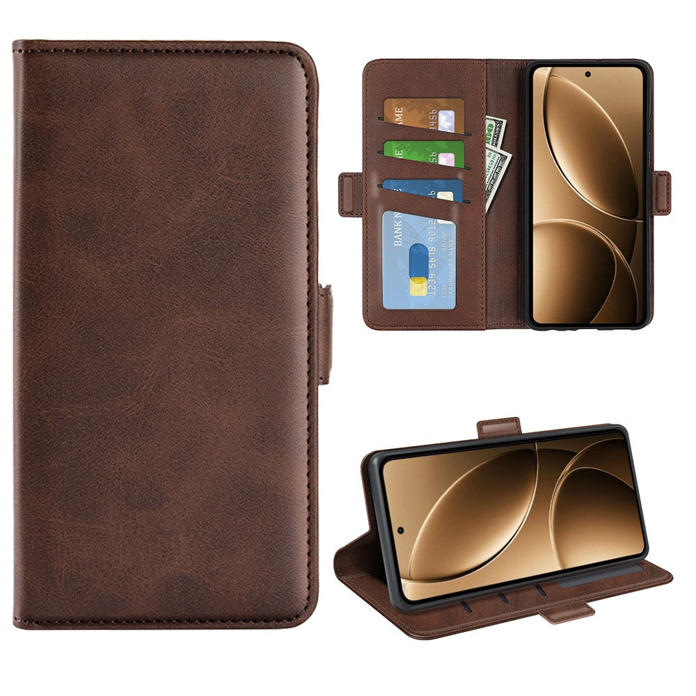 For Xiaomi Redmi K80 Pro 5G Case Calf Texture Leather Wallet Phone Cover