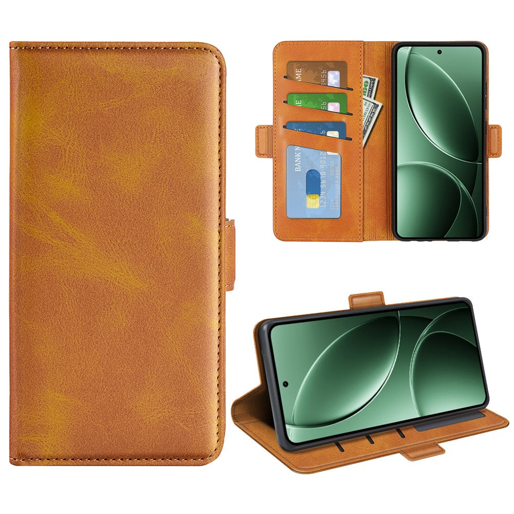 For Xiaomi Redmi K80 5G Case Calf Texture Leather Wallet Phone Cover