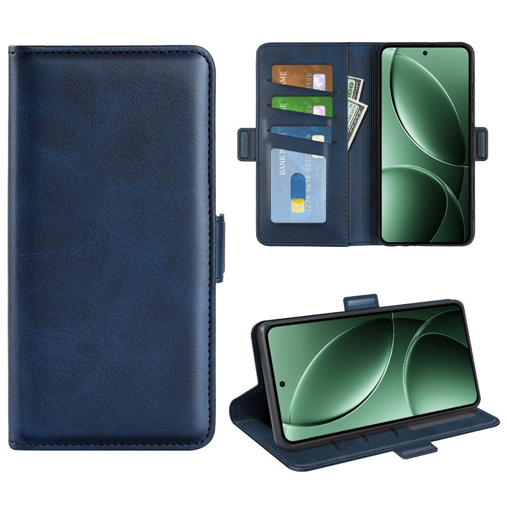 For Xiaomi Redmi K80 5G Case Calf Texture Leather Wallet Phone Cover
