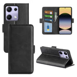 For Xiaomi Redmi Note 14S 4G Case Calf Texture Leather Wallet Phone Cover
