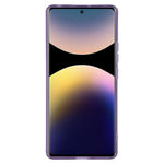 WANLONFENG For Xiaomi Redmi Note 14 Pro 4G TPU Case  DKSM Series Electroplated Frame Back Cover with Tempered Glass