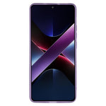 WANLONFENG For Xiaomi Poco X7 Pro 5G TPU Case  DKSM Series Electroplated Frame Back Cover with Tempered Glass