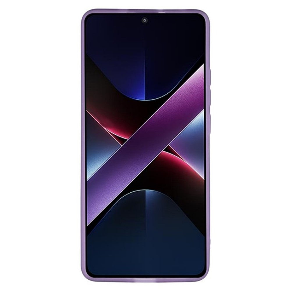 WANLONFENG For Xiaomi Poco X7 Pro 5G TPU Case  DKSM Series Electroplated Frame Back Cover with Tempered Glass