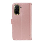 For Xiaomi Redmi A5 NFC (EU) (173.45mm) Case Cat Pattern Imprint Leather Phone Cover with Wrist Strap
