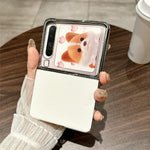 For Huawei Pura X Case Electroplated Frame PU Leather + PC Slim Shockproof Cover
