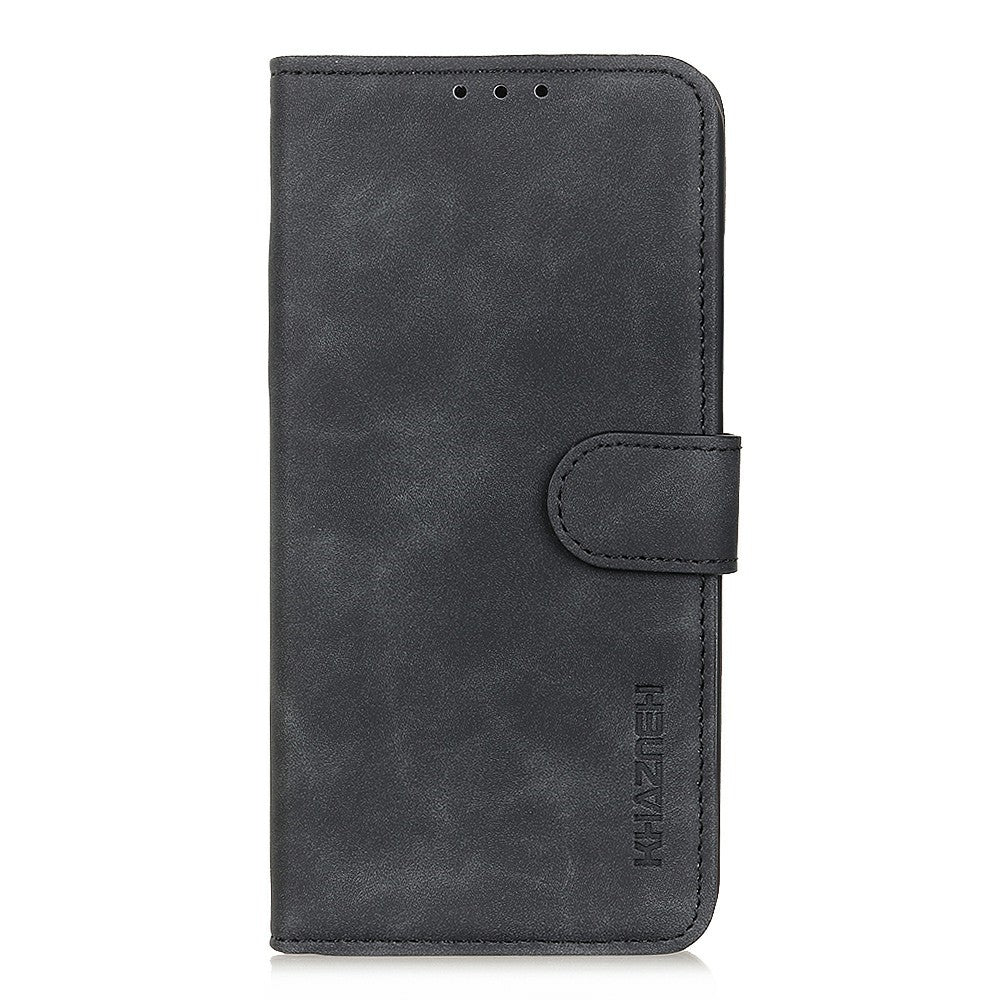 KHAZNEH For Xiaomi Redmi Note 14S 4G Case PU Leather Retro Texture Phone Cover