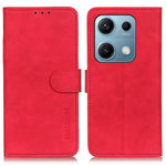 KHAZNEH For Xiaomi Redmi Note 14S 4G Case PU Leather Retro Texture Phone Cover