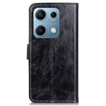 For Xiaomi Redmi Note 14S 4G Case Wallet Leather Phone Cover Crazy Horse Texture