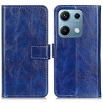 For Xiaomi Redmi Note 14S 4G Case Wallet Leather Phone Cover Crazy Horse Texture